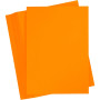 Färgad Kartong, orange, A4, 210x297 mm, 180 g, 100 ark/ 1 förp.