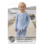 Sweet Bay Jacket by DROPS Design - Jacka Stick-mönster strl. 3/4 - 13/14 år