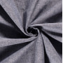 Melange tyg av linne/bomull 145cm 008 Grå - 50cm