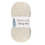 Viking Garn Wool Vit 500