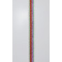Elastiskt band 25mm Silver/Lila/Röd/Grön m/Lurex - 50 cm