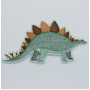 Strykmärke Stegosaurus 8 x 4 cm