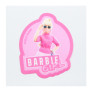 Strykmärke Barbie Girl 6 x 7 cm