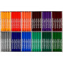 Colortime-pennor, kompletterande färger, spets 5 mm, 24 st./ 12 förp.