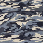 Bomullspoplin Camouflage 150cm 051 - 50 cm