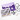 KnitPro J'Adore Cubics Deluxe utbytbar rundnålssats 60-80-100 cm 4-8 mm 7 storlekar