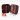 Infinity Hearts ALUX utbytbar rundnålssats Deluxe Aluminium Röd 60-150cm 3-10mm - 13 storlekar