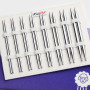 KnitPro Nove Cubics utbytbar rundnålssats 60-80-100 cm 4-8 mm 7 storlekar