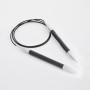 KnitPro Karbonz Asymmestriska Rundstickor Kolfiber 25 cm 2,50mm