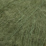 Drops Borstat Alpaca Silk Garn Unicolor 32 Mossgrön