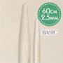 Drops Basic Rundstickor Aluminium 60cm 2.50mm / 23.6in US 1½