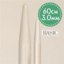 Drops Basic Rundstickor Aluminium 60cm 3.00mm / 23.6in US 2½