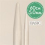 Drops Basic Rundstickor Aluminium 60cm 5.00mm / 23.6in US 8
