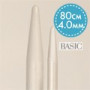 Drops Basic Rundstickor Aluminium 80cm 4.00mm / 31.5in US 6