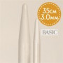 Drops Basic Parstickor Aluminium 35cm 3.00mm / 13.8in US 2½
