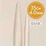 Drops Basic Stickor / Jumperstickor Aluminium 35cm 4.00mm / 13.8in US 6